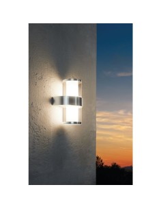 Applique LED da esterno Beverly 1 pendente in acciaio inox, 3,7 W 3000 K, IP44 | Eglo -EGLO 2