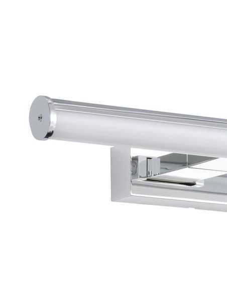 Applique LED Vadumi 40 cm per specchio bagno cromo, 7,4 W 4000 K, IP44 | Eglo -EGLO