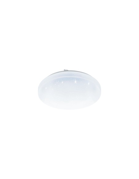 Plafoniera LED Frania-A Ø 30 cm effetto cristallo, 2700-6500 K con telecomando, IP44 | Eglo -EGLO