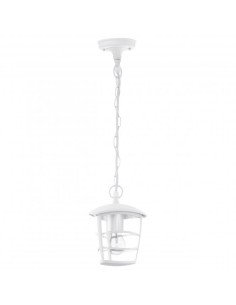 Sospensione da esterno Aloria in alluminio bianco, 68,5 cm, IP44 | Eglo -EGLO