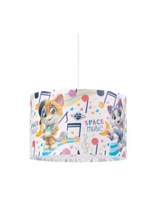 Lampada a sospensione Miaolight 44 Gatti Space Music Ø 45 in polipropilene, E27 | Emporium -EMPORIUM