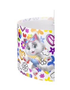 Lampada a sospensione Miaolight 44 Gatti Snapcat Ø 45 in polipropilene, E27 | Emporium -EMPORIUM 2