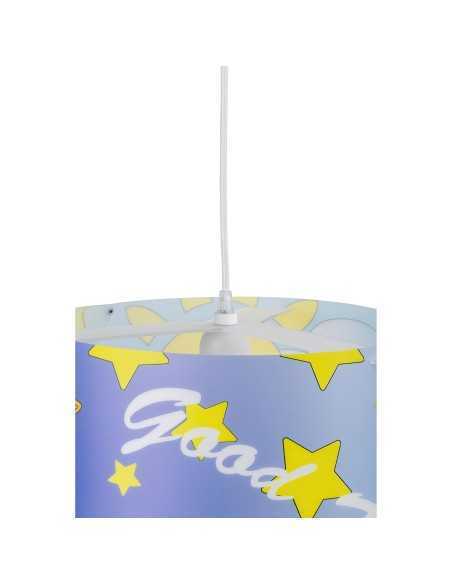 Lampada a sospensione Kone per cameretta con orsetto e luna, Ø 42 in polipropilene | Emporium -EMPORIUM