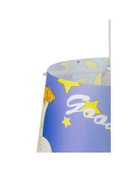 Lampada a sospensione Kone per cameretta con orsetto e luna, Ø 42 in polipropilene | Emporium -EMPORIUM