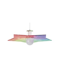Lampada a sospensione Star per cameretta a stella multicolor in metacrilato, Ø 56 | Emporium -EMPORIUM