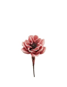 Papavero Rosa fiore artificiale in schiuma