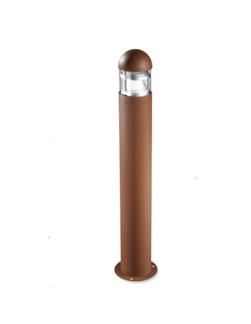 Palo da giardino Garden H 90 cm in alluminio ruggine, E27, IP54 | Gea Luce -GEA LUCE