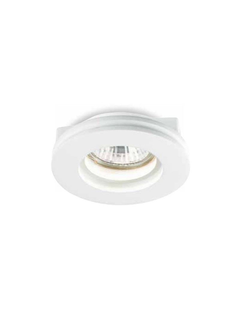 Faretto da incasso tondo Horus a scomparsa in gesso per cartongesso, GU10 | Gea Luce -GEA LUCE