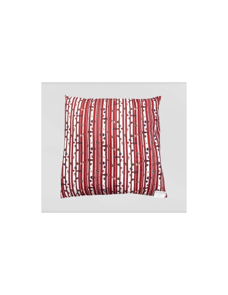 Cuscino natalizio 60x60 cm in cotone decoro schiaccianoci, Lo Schiaccianoci | Brandani -BRANDANI