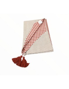 Runner natalizio double face Lo Schiaccianoci in cotone 45x140 | Brandani -BRANDANI