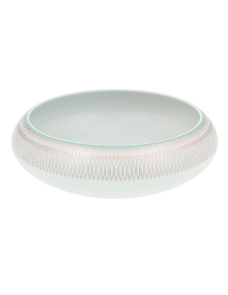 Venezia insalatiera in porcellana con decoro platino 4 L | Vista Alegre -VISTA ALEGRE
