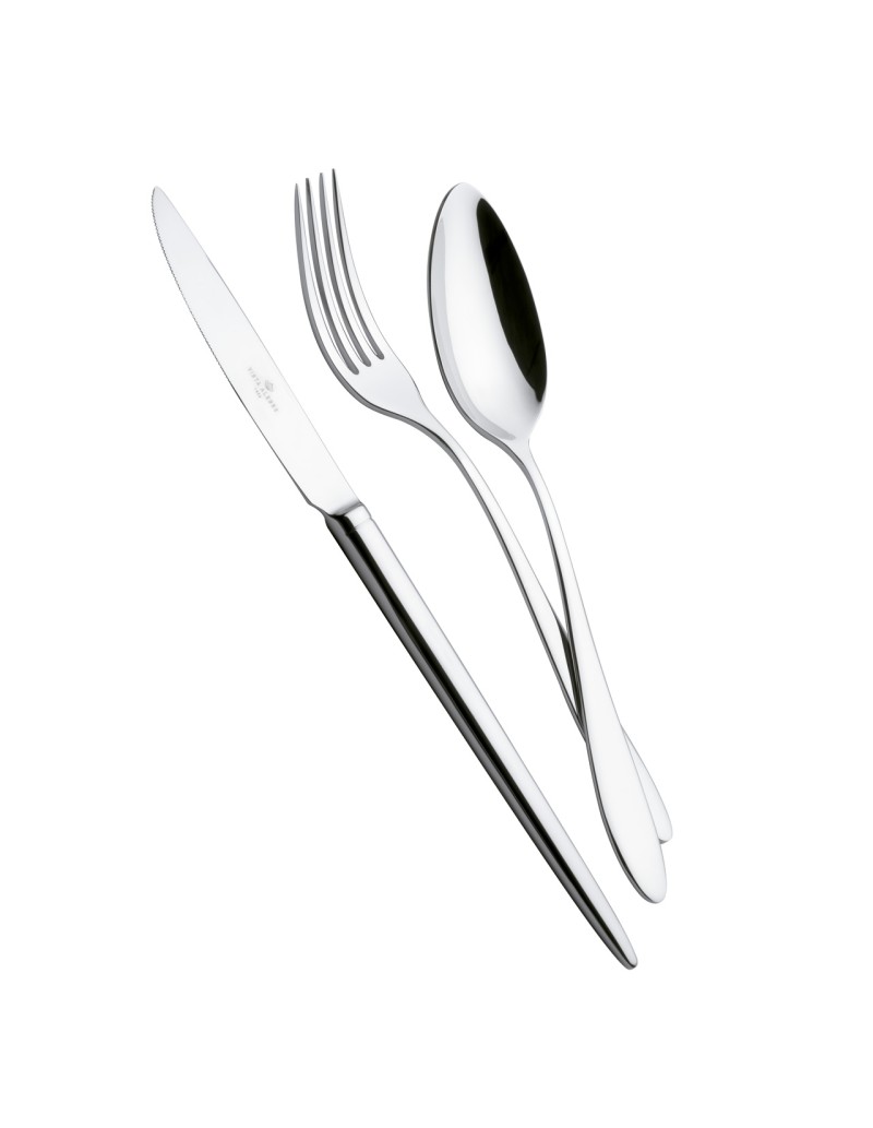 Linea set 24 posate in acciaio inox lucido | Vista Alegre (da campionario) -VISTA ALEGRE