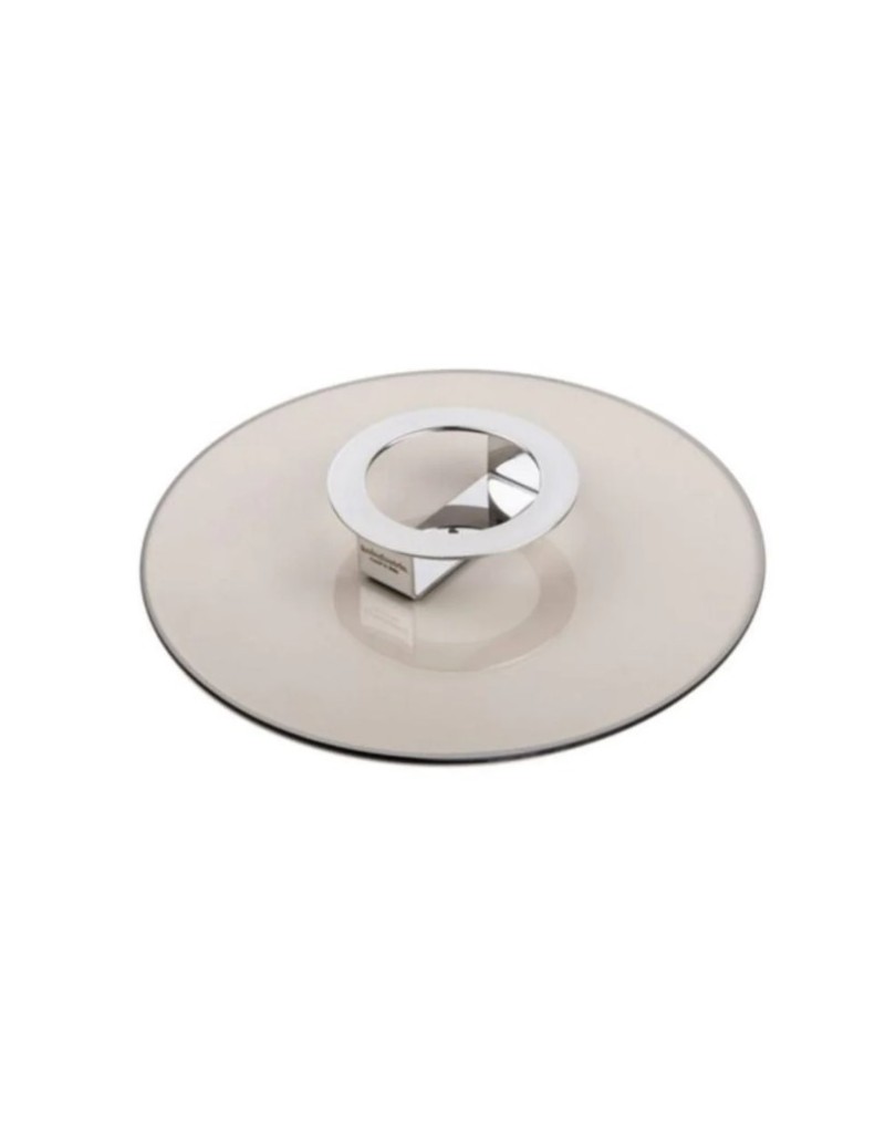 Foodwear casseruola in acciaio bronzo 3,4 L con coperchio in vetro | KnIndustrie -KNINDUSTRIE