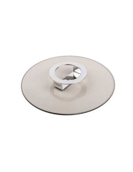 Foodwear casseruola in acciaio bronzo 3,4 L con coperchio in vetro | KnIndustrie -KNINDUSTRIE
