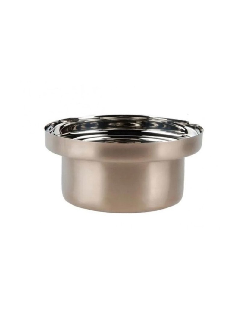 Foodwear casseruola in acciaio bronzo 3,4 L con coperchio in vetro | KnIndustrie -KNINDUSTRIE