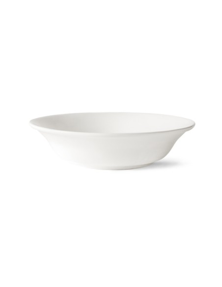 Victoria insalatiera tonda in porcellana bone china bianca, Ø 24 cm | KnIndustrie -KNINDUSTRIE