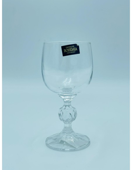Klaudie set 6 calici in cristallo di Bohemia trasparente, 150 ml | Kvetna -KVETNA