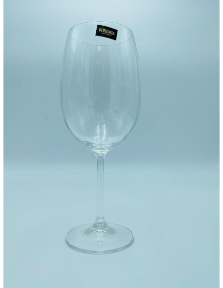 Gastro set 6 calici vino 580 ml in cristallo di Bohemia | Kvetna -KVETNA
