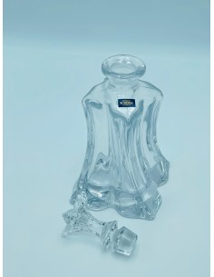 Floreale decanter da vino con tappo lavorato in cristallo di Bohemia | Kvetna -KVETNA 2