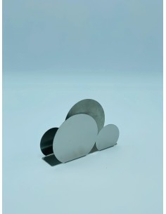 Portatovaglioli in acciaio inox 14x8x5 cm | Elleffe Design -ELLEFFE DESIGN