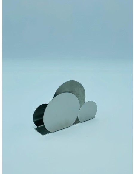 Portatovaglioli in acciaio inox 14x8x5 cm | Elleffe Design -ELLEFFE DESIGN