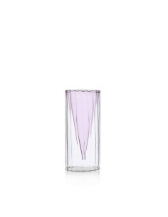 Vaso Abracadabra in vetro colorato rosa, H 20 cm | Ichedorf -ICHEDORF