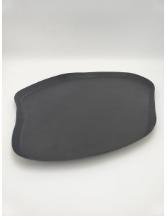 Vassoio decorativo dalla forma irregolare in metallo nero, Forleyet | Eglo -EGLO