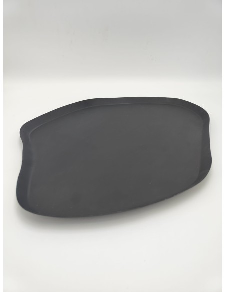 Vassoio decorativo dalla forma irregolare in metallo nero, Forleyet | Eglo -EGLO
