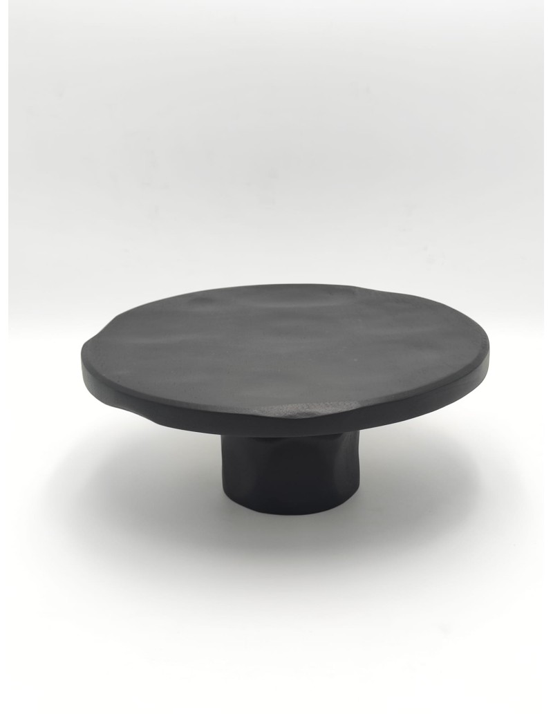 Kaldai alzata vassoio etnica in legno di mango nero 25x25 | Eglo -EGLO