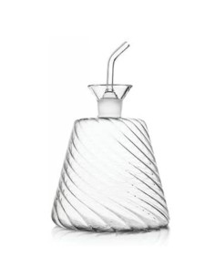 Venezia oliera bassa in vetro borosilicato antigoccia | Ichendorf -ICHEDORF