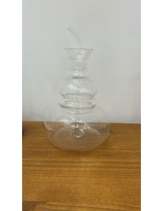 Versailles oliera bassa in vetro borosilicato trasparente | Ichendorf -ICHEDORF