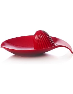 Lieve spremiagrumi a conchiglia in porcellana rossa | L'Abitare -L'ABITARE