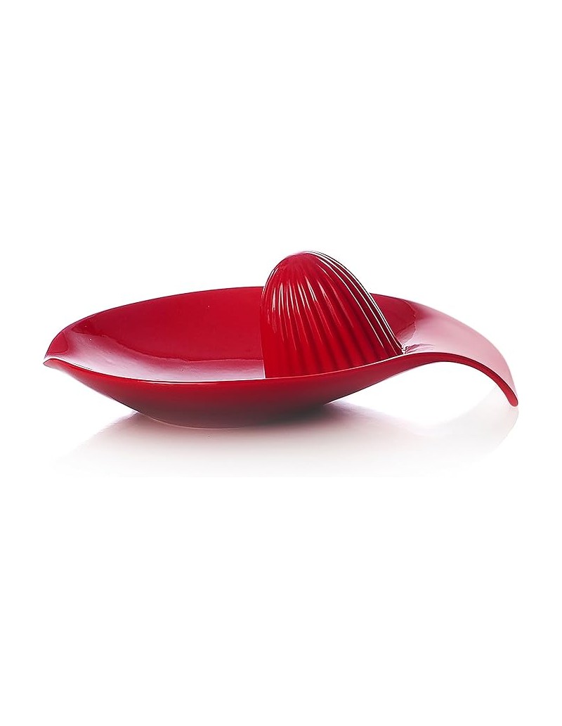 Lieve spremiagrumi a conchiglia in porcellana rossa | L'Abitare -L'ABITARE