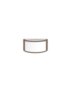 Applique plafoniera da esterno Enio in alluminio marrone, luce diffusa, E27, IP44 | Bellotti -BELLOTTI