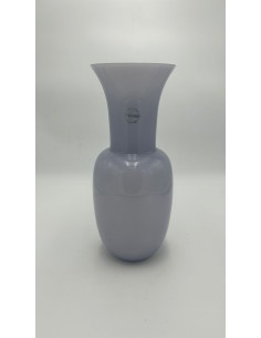 Vaso Opalino grigio tortora in vetro di Murano | I Muranesi -I MURANESI