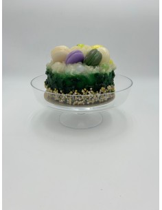 Candela decorativa a forma di torta con macarons in cera | Ego -EGO