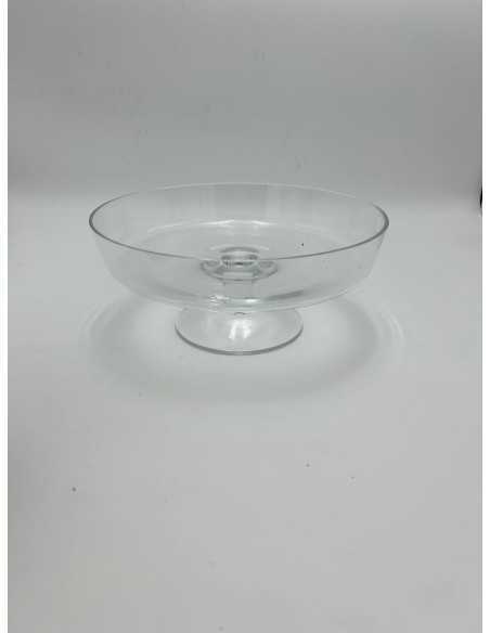 Tokyo alzata tonda in vetro borosilicato trasparente Ø24 | Ichendorf -ICHEDORF