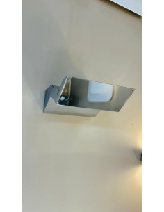 Applique LED Tegola Ø 17 cm in cromo lucido a luce indiretta, 16,8 W 3000 K | Cattaneo -CATTANEO