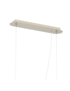 Lampada a sospensione Boomerang 6 luci, sfere in vetro bianco e struttura sabbia, E27 | Top Light -TOP LIGHT 2