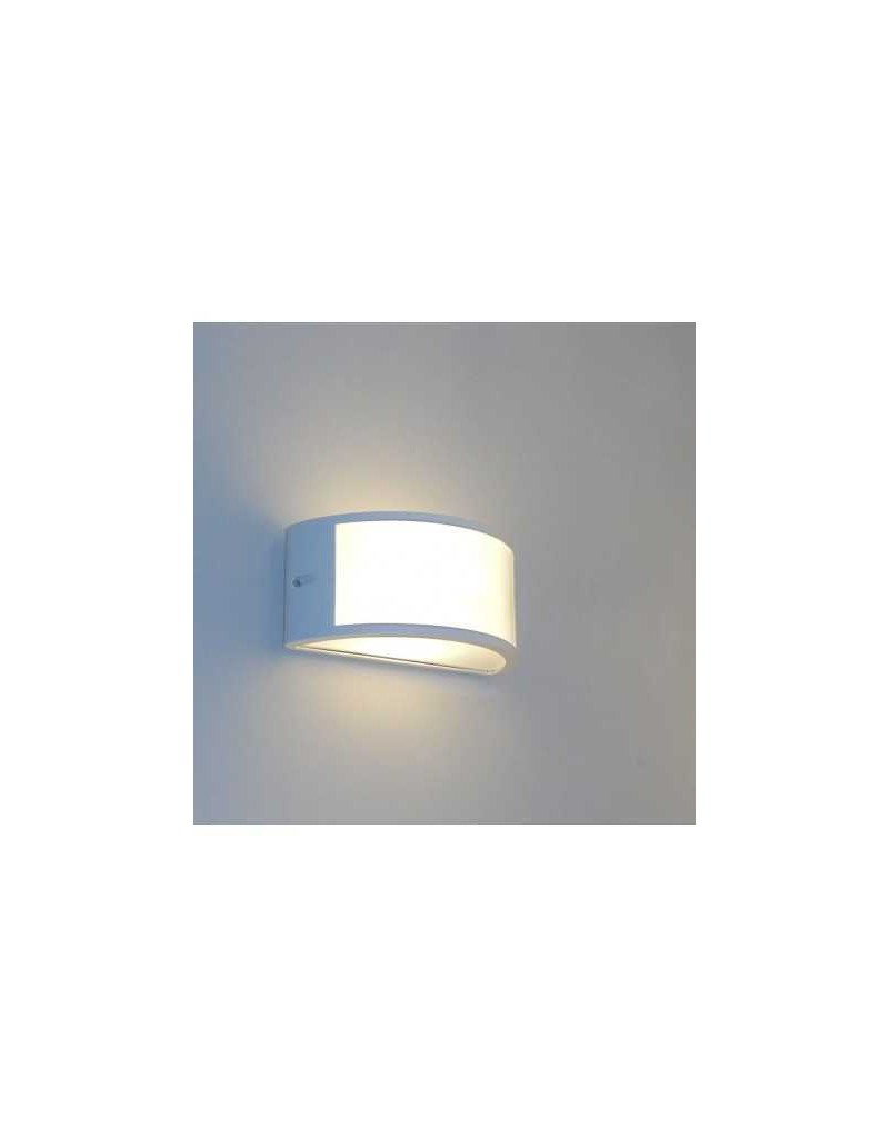 Plafoniera applique da esterno Enio ad arco bianco, luce 3 direzioni, E27, IP44 | Bellotti -BELLOTTI