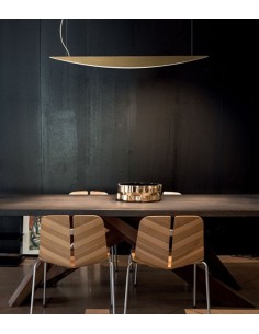 Sospensione LED lineare Alba 180 cm in alluminio, luce diretta e indiretta | Elesi Luce -ELESI LUCE