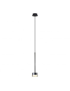 Lampada a sospensione Tonic pendente in vetro bronzo e nero Ø 9,8 cm, GX53 | Mantra