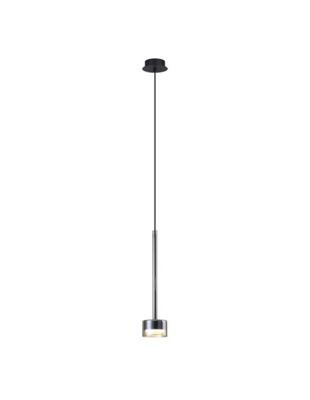 Lampada a sospensione Tonic pendente in vetro bronzo e nero Ø 9,8 cm, GX53 | Mantra -MANTRA