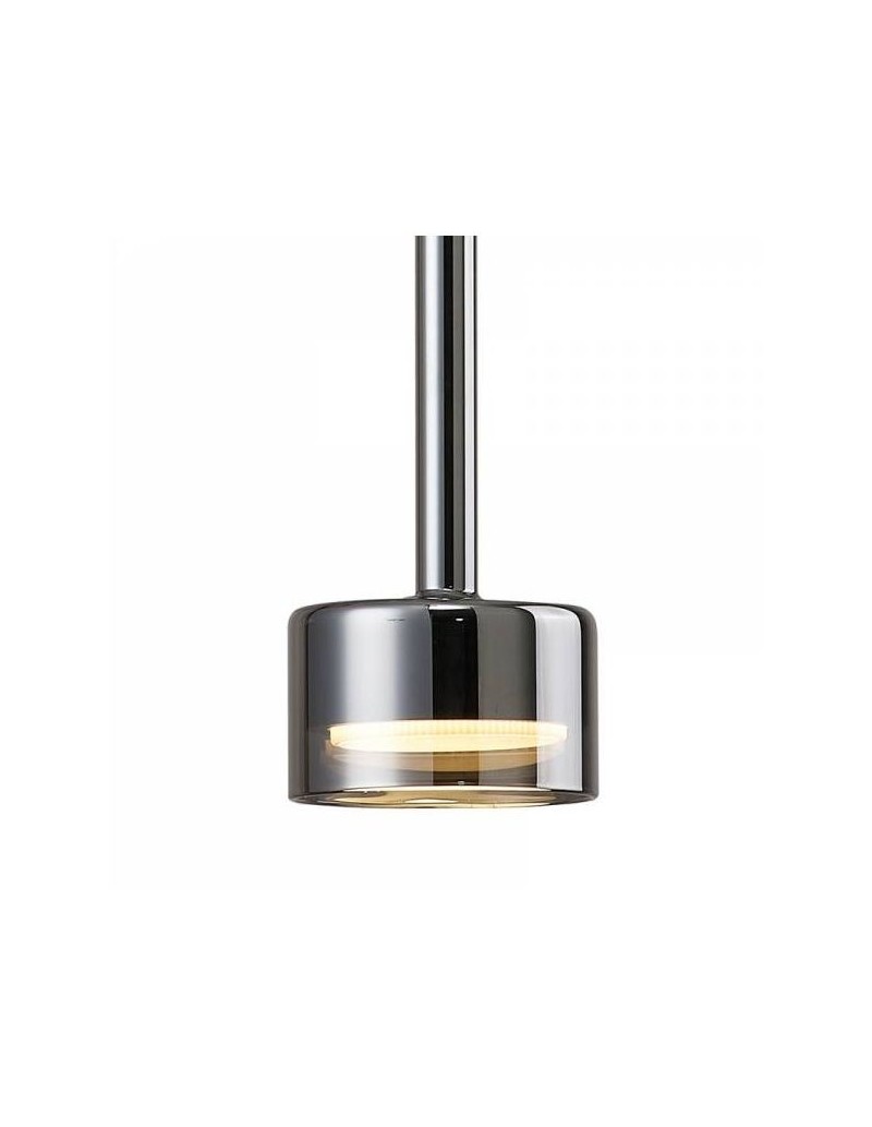 Lampada a sospensione Tonic pendente in vetro bronzo e nero Ø 9,8 cm, GX53 | Mantra -MANTRA