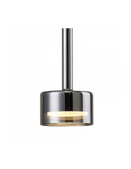 Lampada a sospensione Tonic pendente in vetro bronzo e nero Ø 9,8 cm, GX53 | Mantra -MANTRA