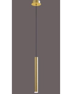 Sospensione Cala LED 6 W singola in finitura oro, luce calda 3000K | Mantra -MANTRA