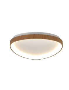 Plafoniera LED Niseko triangolare arrotondata 42 cm effetto legno, 35 W 3000 K | Mantra -MANTRA