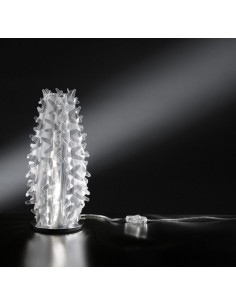 Lampada da tavolo Cactus XM Prisma in Opalflex, H 41 cm, E14 | Slamp -SLAMP