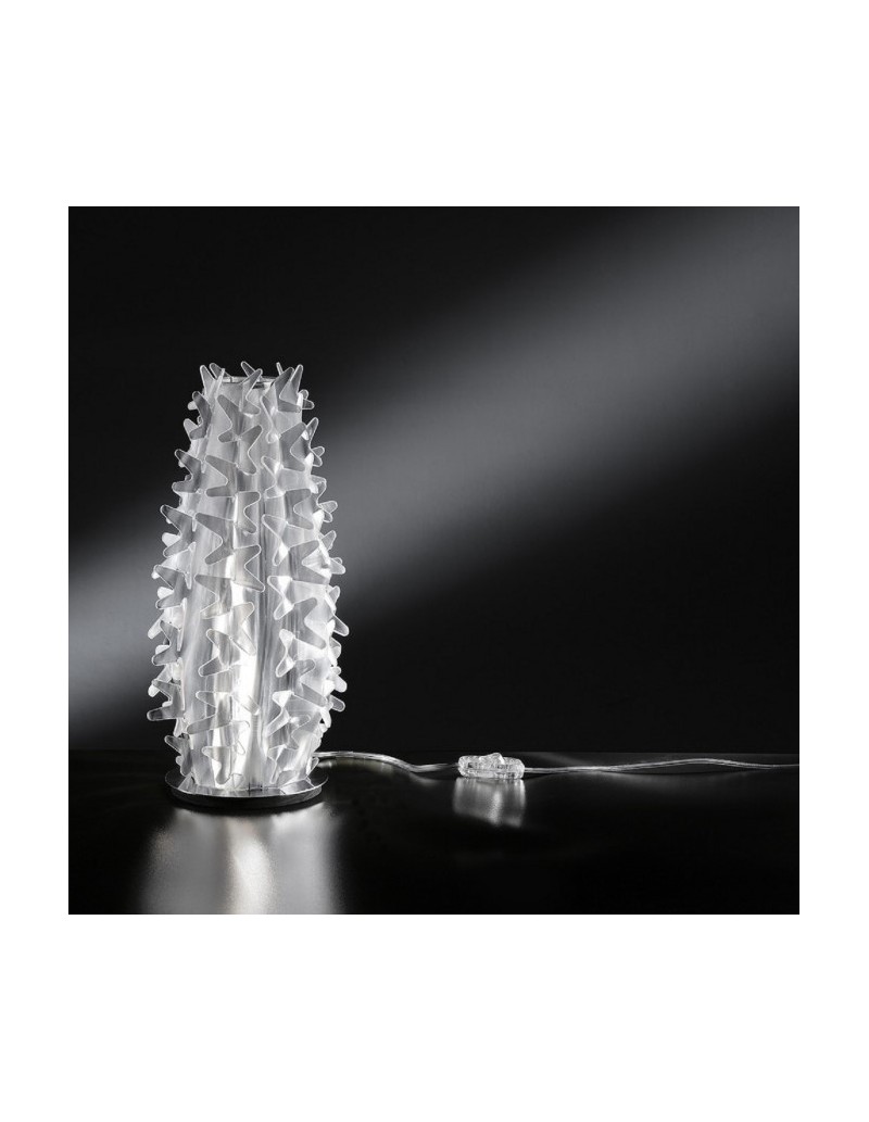 Lampada da tavolo Cactus XM Prisma in Opalflex, H 41 cm, E14 | Slamp -SLAMP