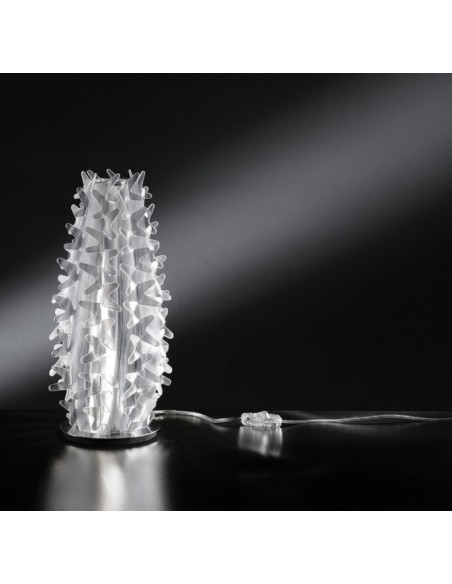 Lampada da tavolo Cactus XM Prisma in Opalflex, H 41 cm, E14 | Slamp -SLAMP